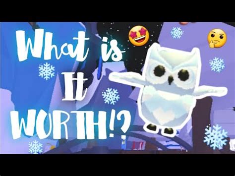 Trading Snow Owl In Adopt Me