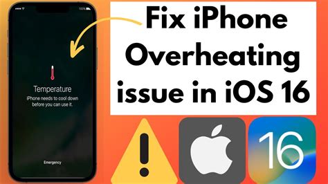 How To Fix Iphone Overheating Issue In Ios 16 Youtube