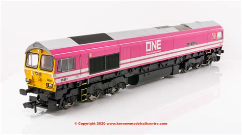 R3923 Wsl Hornby Class 66 Co Co Diesel Locomotive Number 66 587