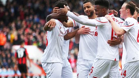 Premier League Bournemouth V Liverpool Live Bbc Sport