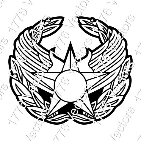 Air Force Commander Badge Vector File Ai Eps Dxf  Png Pdf Svg Multiple File Options And