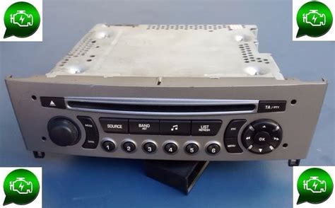 Radio Cd Mp Rd N M Original Peugeot Citroen C R Em