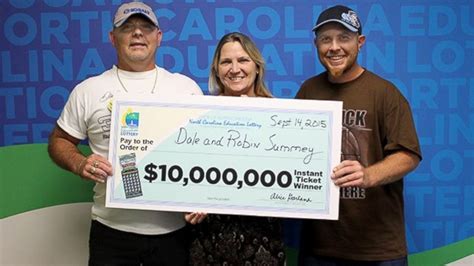 North Carolina Handyman Wins $10 Million Lotto Jackpot - ABC News