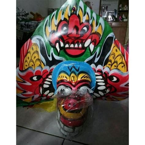 Jual Siap Dikirim Barongan Besar Spon Kemul Pendek Barongan Anak