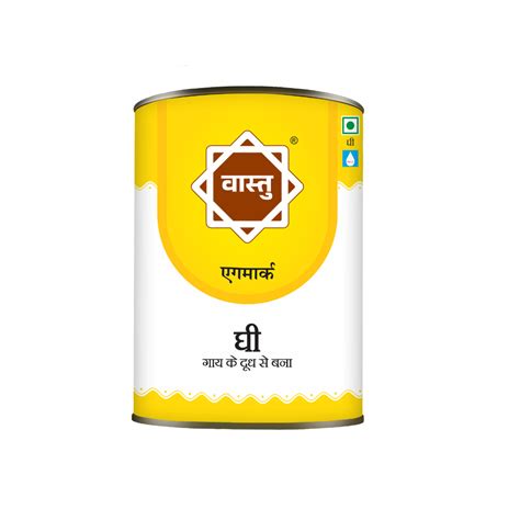 Vastu Agmark Cow Ghee Tin Ml At Rs Piece Cow Milk Ghee In