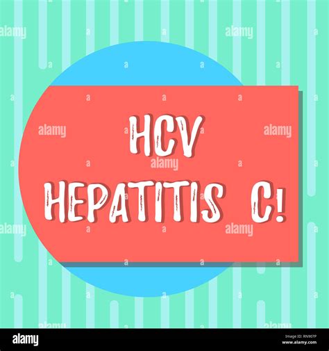 Escritura De Texto Word Vhc La Hepatitis C Concepto De Negocio Por