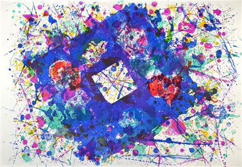 Sam Francis Untitled Lithograph By Sam Francis 1980 For Sale At