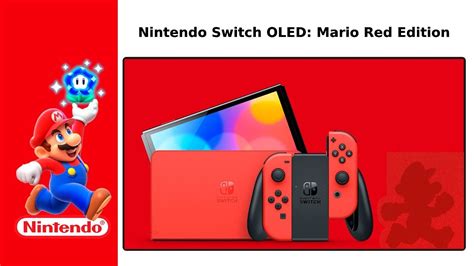 Nintendo Switch Oled Mario Red Edition Youtube