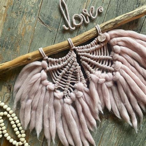 Angel Macrame Wings - Etsy