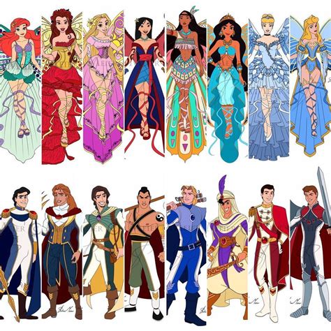 Andrea Meier Art On Instagram Disney Winx Couples So Far 🧚🏻‍♀️ ️🧚🏻