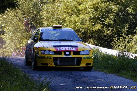 Triner Emil Hůlka Miloš Seat Cordoba WRC Evo2 Seat Rallye Český