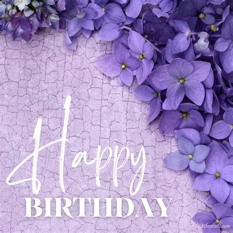 Purple Flowers Birthday Images Best Flower Site