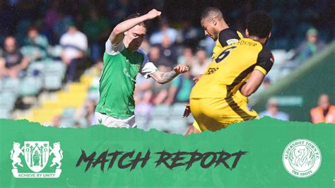 Yeovil Town Football Club Match Report Yeovil Town 0 2 Aldershot Town