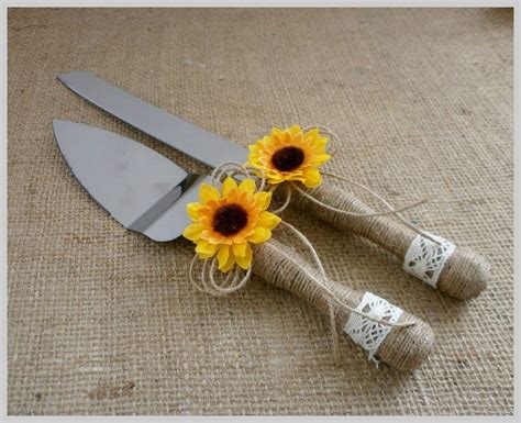 Rustic Wedding Cake Knife Set Wedding Cake Serving Knife