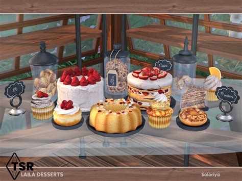 Laila Desserts By Soloriya At Tsr Sims Cc