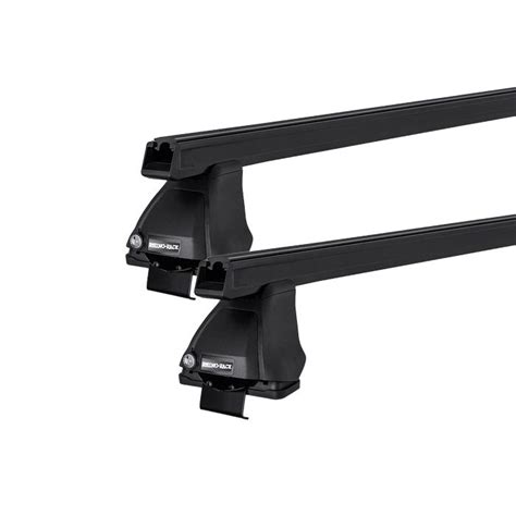 Rhino Rack Ja4004 Heavy Duty 2500 Black 2 Bar Roof Rack For Foton Tunland 4dr Ute 2012 Onwards