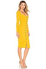 Privacy Please Hunter Midi Dress In Marigold Yellow Revolve