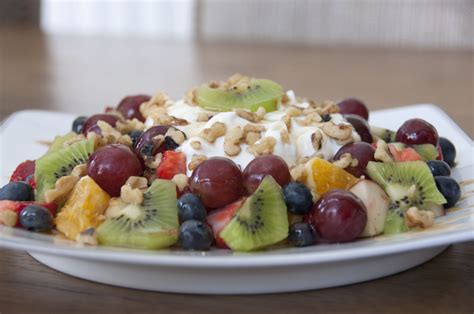 Fruit & Nut Salad | Wishes and Dishes