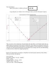 Using Conductivity To Find An Equivalence Point Docx Data And