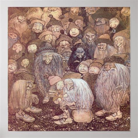 John Bauer Trolls Poster Zazzle