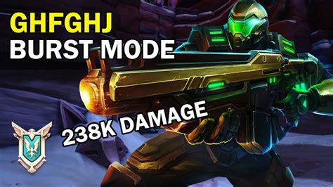 238k Damage Ghfghj Viktor Paladins Competitive Master Burst Mode