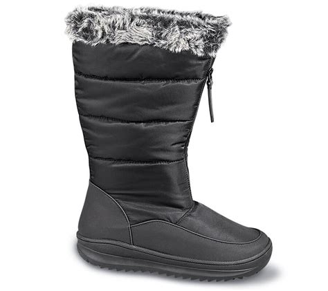 Nordic Black Tall Snow Boot | Hitchcock Wide Shoes