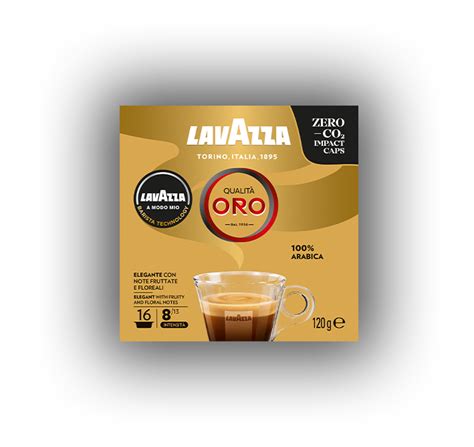 A Modo Mio Qualit Oro Espresso Coffee Capsules Lavazza