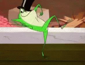 Frog Dance GIF - Frog Dance Warner Bros - Discover & Share GIFs