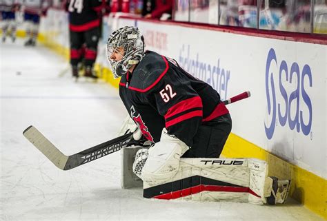 Ruff Pyotr Kochetkov Is In The Crease For The Canes To Start The