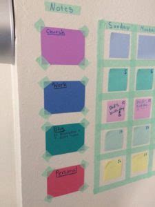 How To Get Organized With A Washi Tape Calendar The Truthful Tutors