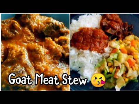 Nigerian Goat Meat Stew Recipe YouTube