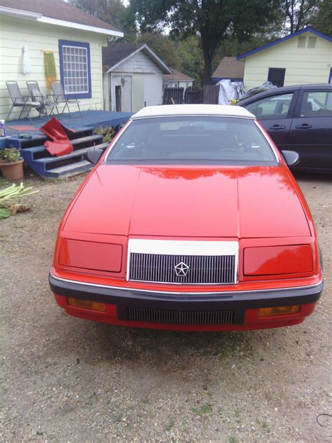 Chrysler Lebaron Premium Convertible Door L Turbo Classic