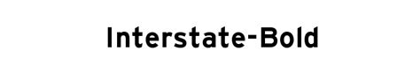 FontsMarket.com - Download Interstate-Bold font for FREE