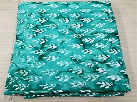 Gsm Batik Print Cotton Fabric At Rs Meter In Guntur Id