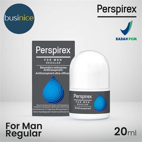 Jual Perspirex For Men Antiperspirant Deodorant Roll On 20ml Shopee