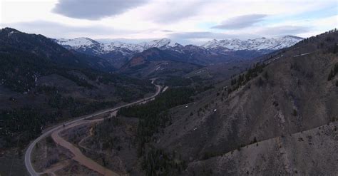 Bridger-Teton National Forest, winter snow capped mountains Free Stock ...