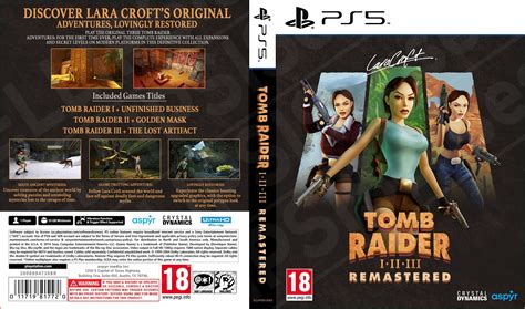 Tomb Raider I-II-III Remastered Inspired PS5 Digital Download Sleeve UK ...