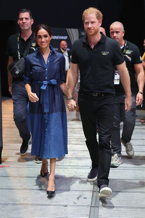 Meghan Markle Wore A Thing Denim Carolina Herrera Shirt Dress Edition Fashionista