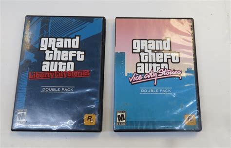 Ps Grand Theft Auto Liberty City Stories Double Pack Complete Vice