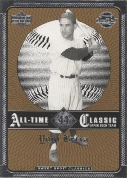 Upper Deck Sweet Spot Classics Yogi Berra For Sale Online Ebay