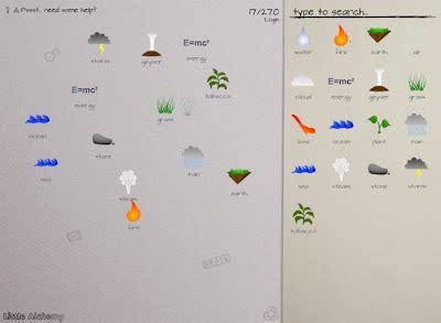 Little Alchemy Cheats - 580 Elements from A to Z