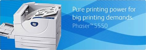 Phaser Laser Printer Prints High Volume In High Quality