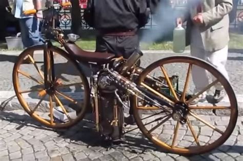 Check Out This 1860s Steam Powered Motorcycle