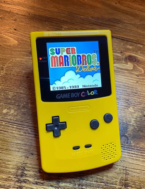 XL Backlit Gameboy Color XL Q5 IPS Screen Etsy