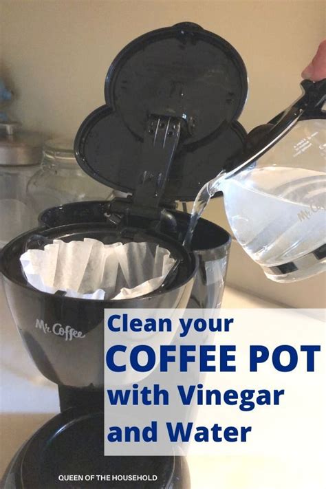 How To Clean A Coffee Maker With Vinegar Step Guide In Coffee