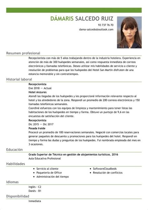 Plantillas Para Curriculum Vitae Sencillo Consejos