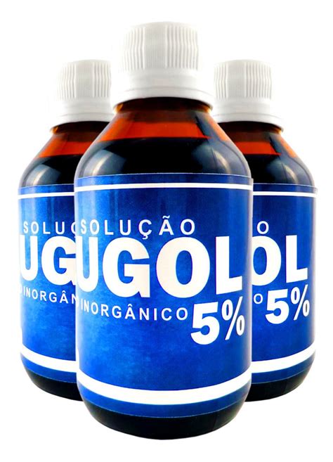 Lugol Forte 100 Ml Iodo Inorgânico 5 Por Cento Mercado Livre