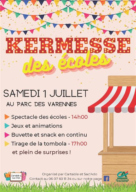 Kermesse des écoles Tours Métropole Val de Loire