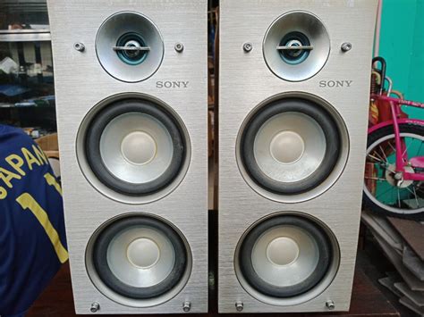 Sony 2 Way 2 Speaker Bass Reflex Speaker System Audio Soundbars Speakers And Amplifiers On