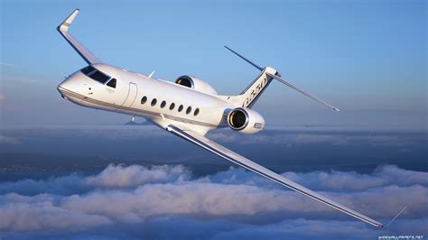 Gulfstream G550 Private Jets Desktop Wallpapers 4k Ultra Hd